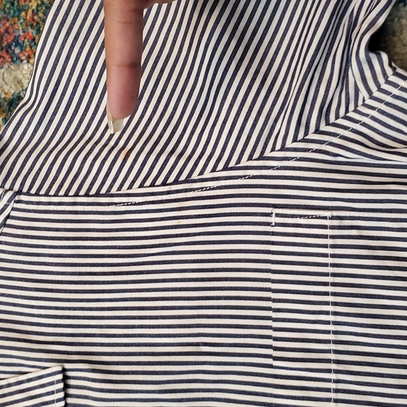 Everlane Stripe Button Down Oxford Shirt Dress- 2 - Picture 11 of 11